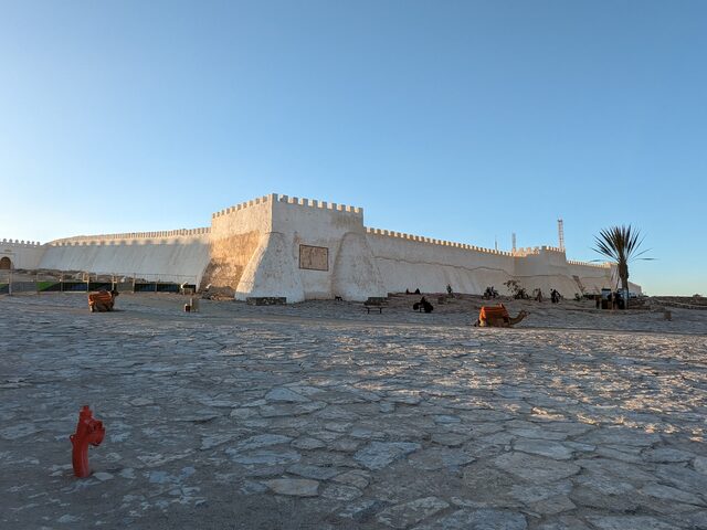 La Kasbah d'Agadir Oufella surplombant la baie d'Agadir