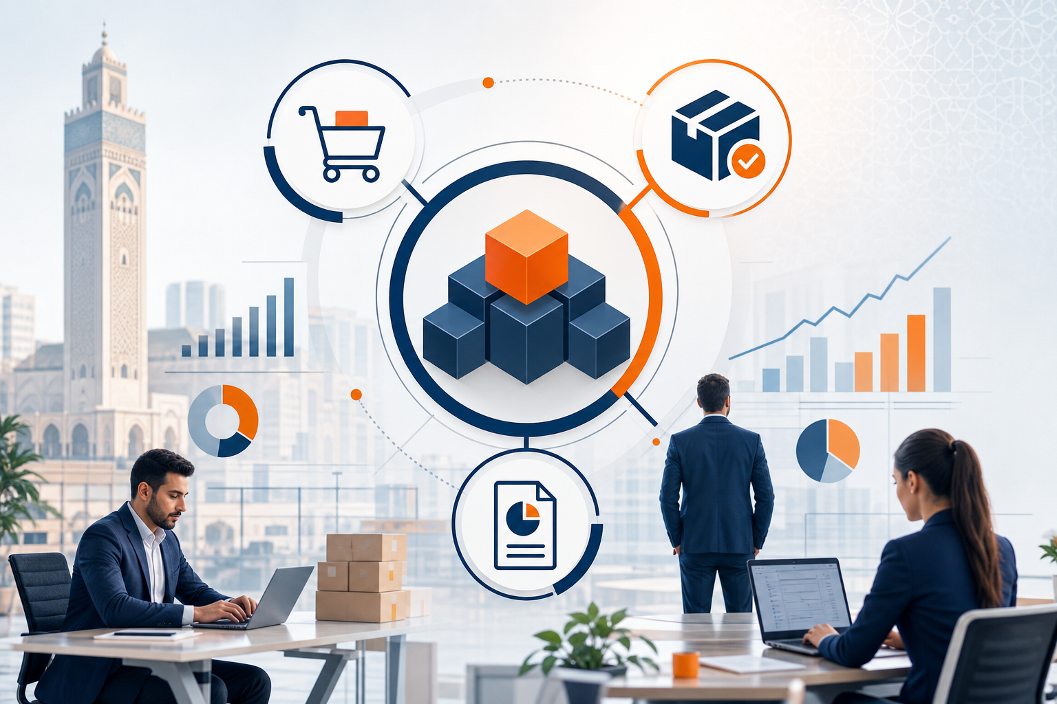 Intégration ERP Odoo au Maroc — Unifiez vos ventes, stocks et comptabilité