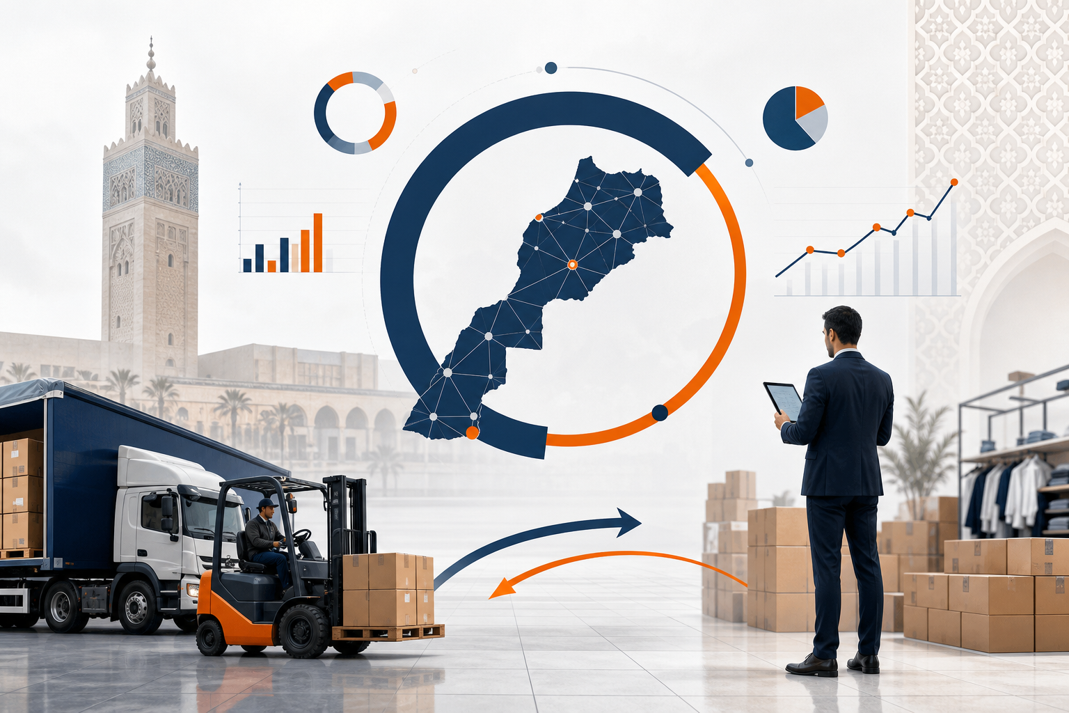 Odoo pour la Distribution & Commerce au Maroc : optimiser votre chaîne d'approvisionnement
